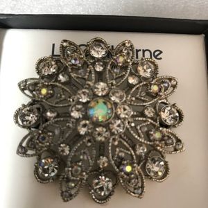 Liz Claiborne Crystal  Brooch